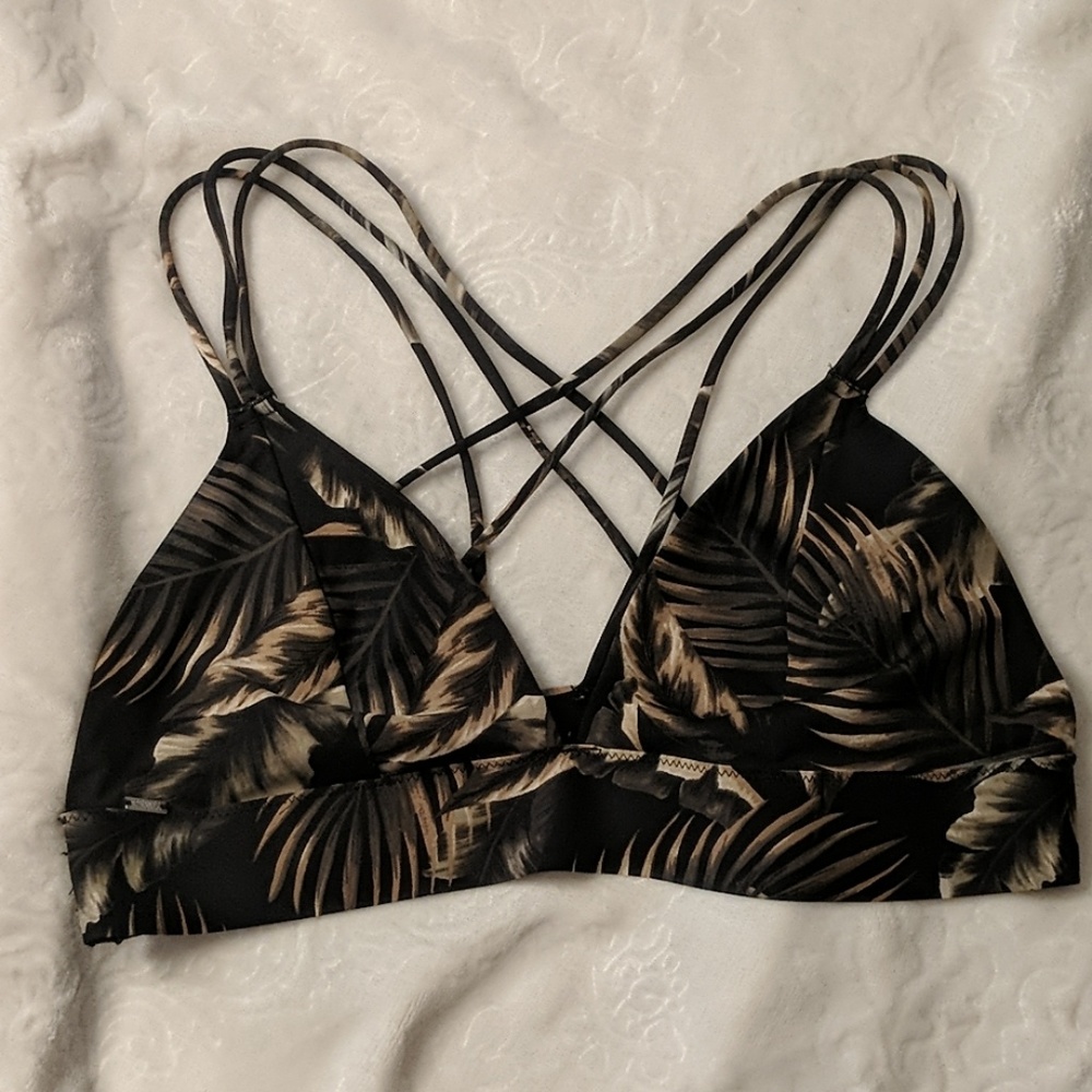 Victoria's Secret Bonded Strappy Camo Bralette